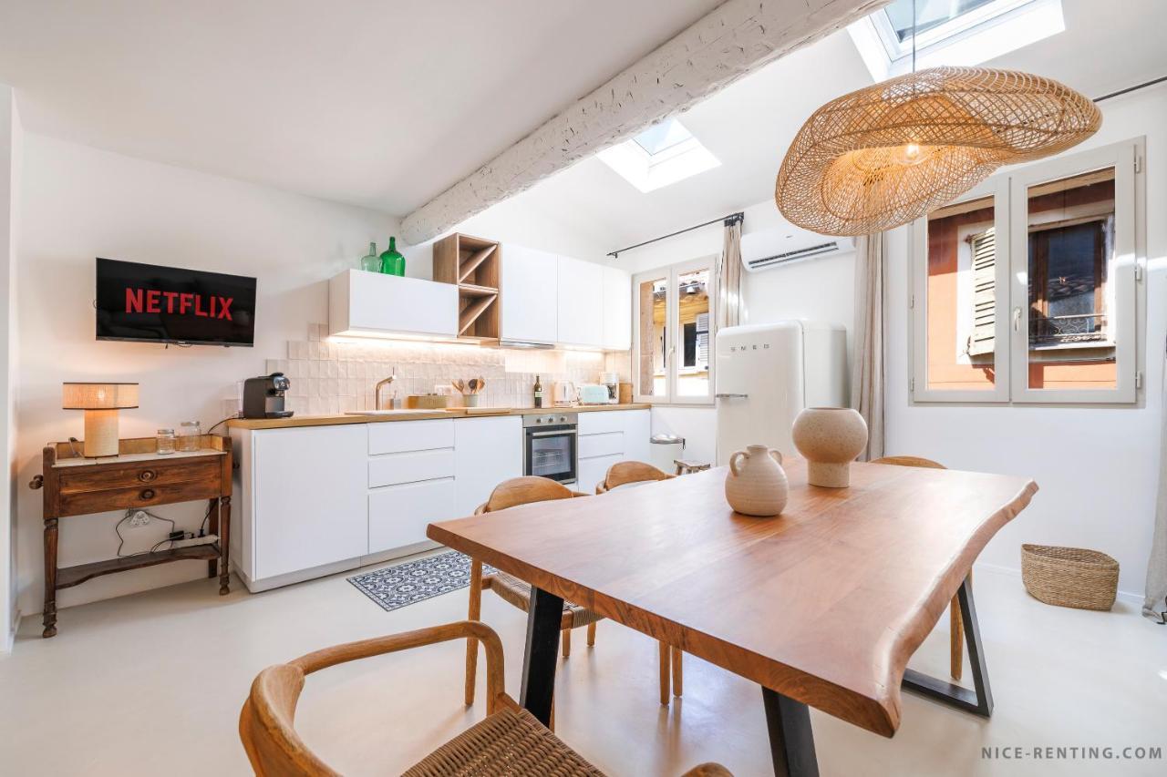 Nice Renting - Neuve - Luxury Triplex Old Town Massena Garibaldi - 4 Bedroom - Ac מראה חיצוני תמונה